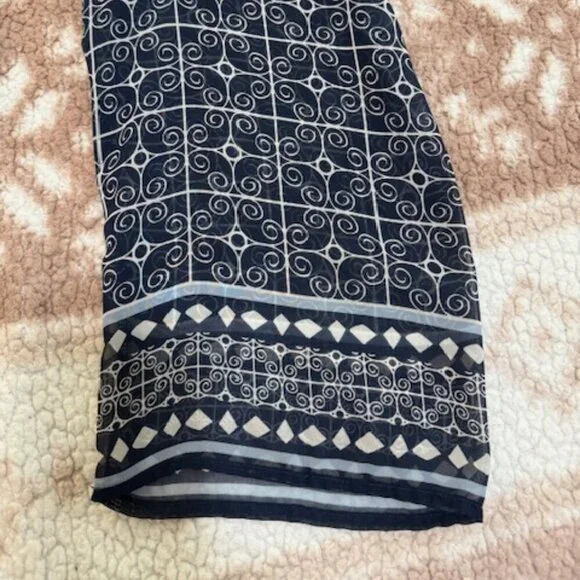 JM Collection Women's Blouse Floral Top Size 2XL Rhinestones Peasant Long Sleeve - Picture 11 of 11